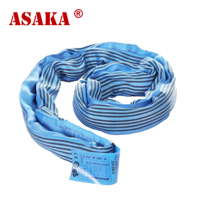 Hàng hóa dây đeo Polyester Asaka Thiết bị nâng 2ton 2Meter vô tận Vòng Sling Máy làm - Product Image 4