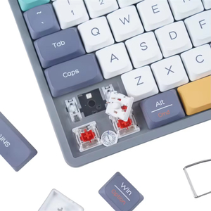 Teclado Mecánico Inalámbrico RGB SK75 75%, Tri-Modo, 84 Teclas, Ultrafino, para Juegos, Compatible con Win/IOS, Switch de Bajo Perfil - Product Image 5