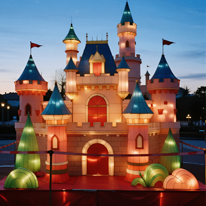 Không thấm nước lâu đài Đèn Lồng bền trang trí nội thất cho ngoài trời Vườn giáng sinh Cổ Tích lễ hội sân sau ban đêm lễ kỷ niệm nóng bán - Product Image 3