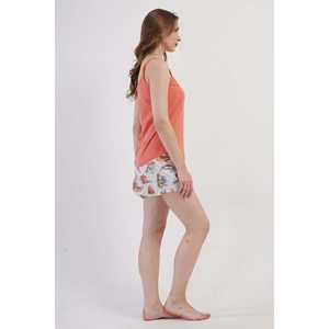 Falda con Tirantes Ovalados para Mujer, Ropa de Dormir Cómoda - Product Image 2