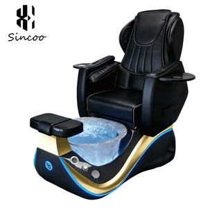 Luxury Beauty Foot Spa Full Body Spa Manicure Nail Massage Pedicure Chair Fiberglass <b>Basin</b> with Mist Pedicure Chair - Product Image 5