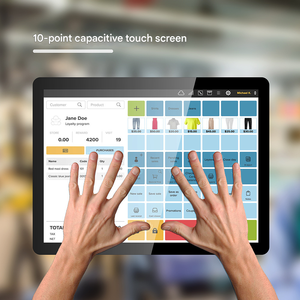 15.6 pollici Touch Monitor tutto in uno sistema di Computer Touch Screen macchina di contabilità per terminale ristorante POS registratore di cassa - Product Image 3