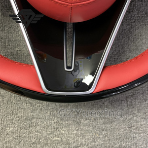 Para volante de cuero rojo estilo <span class=keywords><strong>Maybach</strong></span> para <span class=keywords><strong>mercedes</strong></span>-<span class=keywords><strong>benz</strong></span> Clase S W222 W223 GLS <span class=keywords><strong>600</strong></span> AMG S63 Actualización de coche personalizada de lujo - Product Image 5