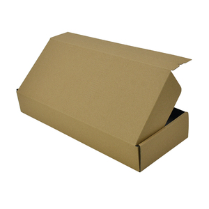 กล่องไปรษณีย์กระดาษคราฟท์ลูกฟูกแบบมีซิปฉีกได้สำหรับส่งเครื่องสำอางและน้ำหอม พร้อมแผ่นกระดาษกั้นภายใน - Product Image 3