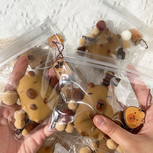 Kapibala Popular Kidsren's Small Silicone Doll Internet Celebrity Decompression Ball Pinch Music <b>Squishy</b> Artifact Squeeze Toys - Product Image 5