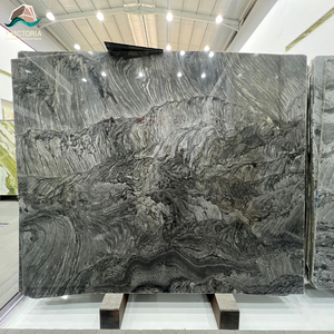 Encimeras de Cocina de Mármol Natural Gris Oscuro Pulido de Alta Calidad, Duraderas, de Diseño Moderno, para Villas y Hoteles, para TV - Product Image 3
