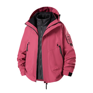 เสื้อแจ็คเก็ตแบบ 3-in-1 บุขนเป็ด กันลม สำหรับกิจกรรมกลางแจ้ง เหมาะสำหรับทั้งชายและหญิง - Product Image 1