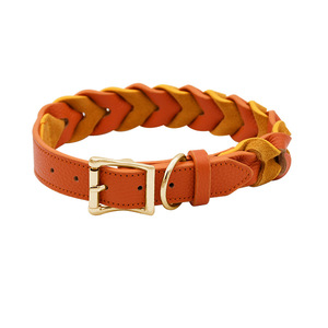 Colliers pour animaux de compagnie en cuir durable faits à la main de luxe, collier tactique pour chien d'extérieur pour les grands chiens - Product Image 4