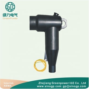 Alta calidad 15KV Gel de sílice Tipo T Deadbreak Codo Conector de cable de alta calidad para equipos de distribución de energía - Product Image 2