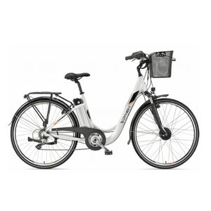 จักรยานไฟฟ้า C062 GLIDE Dynem Long Range Urban Explorer มอเตอร์ฮับหลังพร้อมเซ็นเซอร์ แบตเตอรี่ลิเธียม สำหรับการเดินทางในเมือง สะดวกสบายสำหรับการซื้อของ - Product Image 1