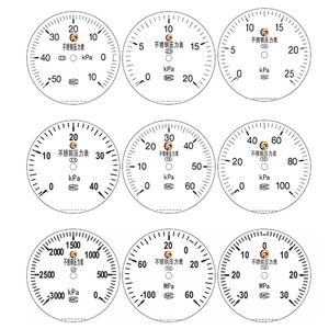Manómetro Hidráulico de Acero Inoxidable para Vacío, Agua, Aire y Gas Industrial de 0-160 Psi - Product Image 5