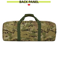 Sac tactique pour armes à feu OEM personnalisé de 28 pouces, étui pour armes à feu camouflage avec poche de rangement avant pour le tir sur le stand