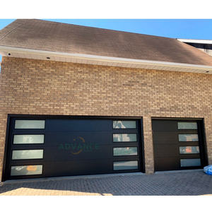 Porte de <span class=keywords><strong>garage</strong></span> <span class=keywords><strong>sectionnelle</strong></span> <span class=keywords><strong>motorisée</strong></span> automatique de grande taille, fabrication en usine, projet d'appartement, 9x8, 10x10, 6x7 - Product Image 6