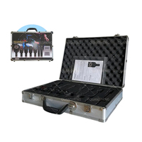 DP72 Instrument Tambour Microphone Ensemble 7 Pièces Mic DP7 avec Kit Bass Mic Microphone À Condensateur Convient pour Band Live