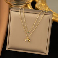 Collier pendentif en acier inoxydable étanche OEM ODM en gros pour cadeaux