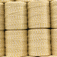 Elektrisch omheiningsdraad met lage weerstand, hoge geleidbaarheid, UV-bestendig, bulkproductie voor professionele distributeurs, polywire.