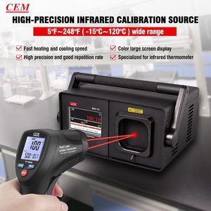 Calibrateur portable à cuve sèche basse température CEM T.ax Calibration BXC-15s, émissivité cible 0,95, -15°C à 120°C (5°F à 248°F), 0,1°C/F - Product Image 5