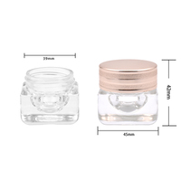 Flacon de lotion en or personnalisé unique pour les soins de la peau