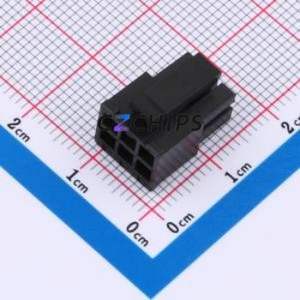 43025-6Y Housing (Wire-to-Board / Wire-to-Wire) P=3mm Connector ( Jack Structure: 2x3P )( Pitch: 3mm )( Row Spacing: 3mm ) - Product Image 1