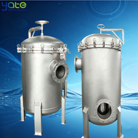 Filter Multi Bag Baru dari Baja Tahan Karat 304 316 untuk Sirkulasi Kimia Air Industri Pendingin Kondensat Pembangkit Listrik