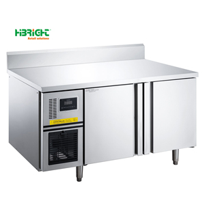 Sistema de control inteligente digital Extra profundo Acero inoxidable 220V Bajo encimera Refrigerador Congelador - Product Image 1