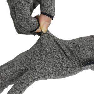 Half Finger Handschutz Rheumatoide Schmerzen lindern Therapie Kompression strick handschuhe für Arthritis - Product Image 6