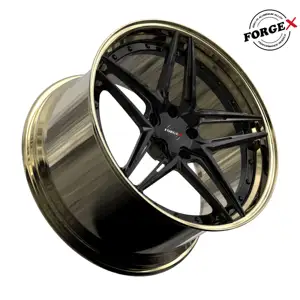 Customizable 17/18/19/20/21/22/23/24 Inches Aluminum Alloy Rim 4x100/5x112/5x130 Forged Passenger Car Wheels 45/50mm ET 120mm