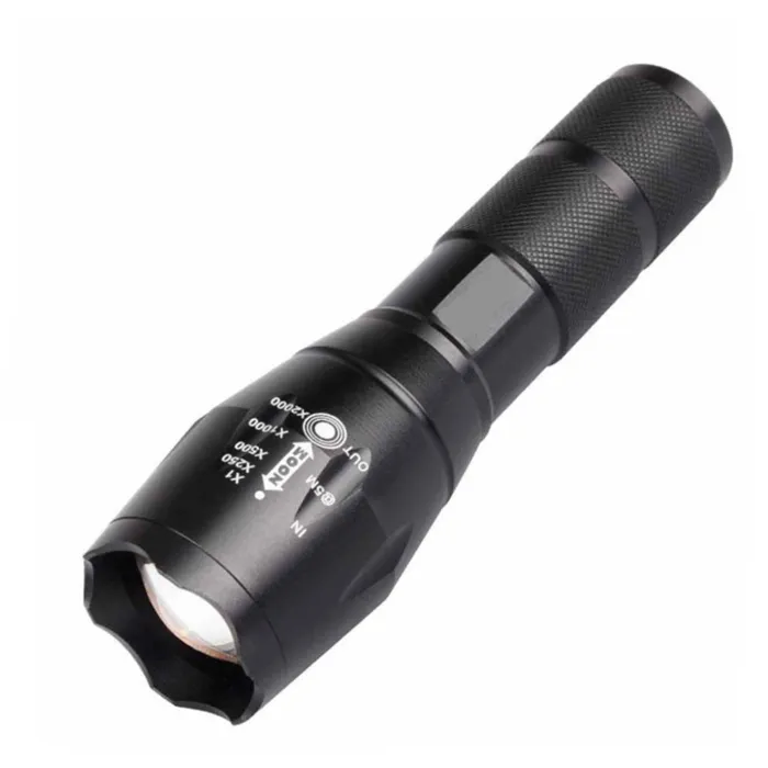 Miễn Phí Mẫu Cung Cấp Zoomable Micro Usb Sạc Xml T6 Led Torch Đèn Pin Với Thương Hiệu Miễn Phí Logo