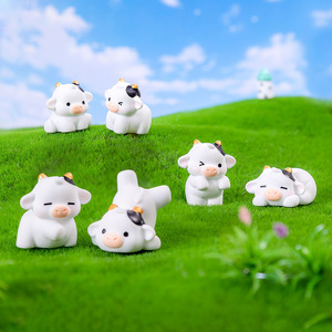 Figuras de Animales del Zodíaco en Miniatura, Muñeco de Vaca Pequeño, Caja Sorpresa, Accesorios DIY, Llavero, Modelo de Juguete, Decoración para Escritorio y Coche - Product Image 3