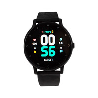 Reloj inteligente unisex IP67 a prueba de agua con diseño redondo HR/BP/SPO2/seguimiento del sueño 100 + modos deportivos Fitness actividad rastreador brújula