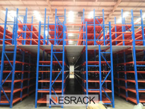 定制服务仓库钢阁楼货架系统工业柱<span class=keywords><strong>3</strong></span>层阁楼平台夹层货架价格 - Product Image 3