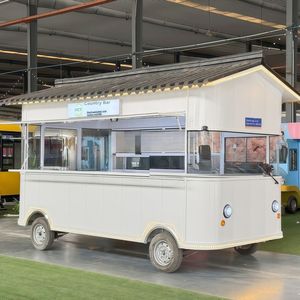 街头销售用全装配备的食品车，定制食品售卖拖车 - Product Image 2