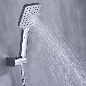 Design semplice doppio foro singolo manico bagno <span class=keywords><strong>vasca</strong></span> da bagno a vista rubinetto doccia Mixer <span class=keywords><strong>con</strong></span> soffione palmare - Product Image 5