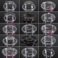 Échantillon Gratuit Fantaisie – Gobelets en Plastique de 117 mm, Contenants Jetables pour Plats Préparés, Desserts, Smoothies, Salades avec Couvercle