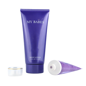 Custom Empty Eco Friendly Biodegradable Plastic PE Shampoo Bottle Hand Cream Body Lotion Soft Cosmetic Packaging Squeeze <strong>Tube</strong> - Product Image 1