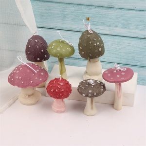 Moule en silicone fait main en forme de champignon 3D pour bougies, réutilisable, pour la fabrication de bougies parfumées en forme d'étoile de mer et de coquillage, vente en gros - Product Image 2