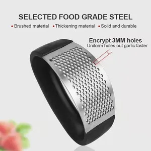 <span class=keywords><strong>Presse</strong></span> à ail multifonctionnelle professionnelle en acier inoxydable opération manuelle rapide et facile outils de cuisine pour broyeur de gingembre et de <span class=keywords><strong>purée</strong></span> - Product Image 5