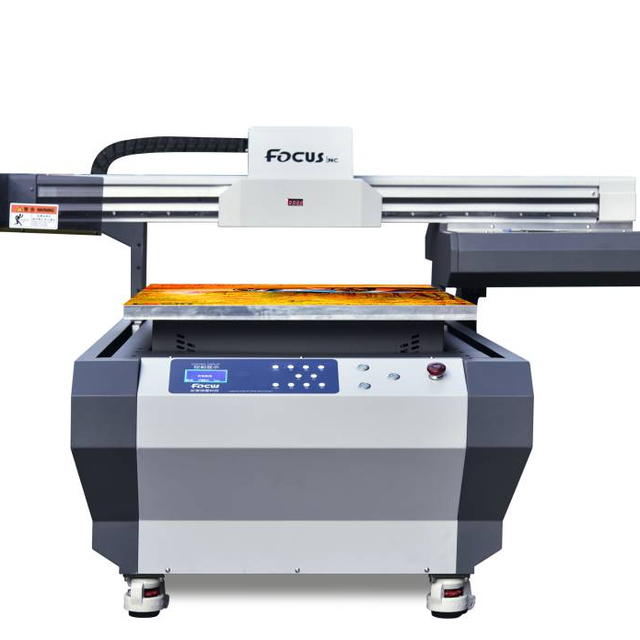 6090 Uv Flatbed Printer Digital UV Printing Machine Uv Printer Varnish for Pen Ceramic Glass Metal Envelope Printer
