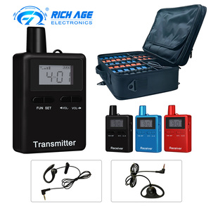 Sistema de comunicación de guía de Radio bidireccional portátil inalámbrico de 2,4 Ghz para receptor y transmisor de Audio <span class=keywords><strong>Bluetooth</strong></span> para montar a caballo - Product Image 2
