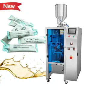 Automatic Cosmetic Coconut Oil Packaging Machine Irregular Shaped Sachet Hair Essential Oil Packing Machine