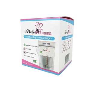 ที่กำหนดเองทำเต้านมเก็บถุงพลาสติกบรรจุภัณฑ์ที่มีกล่องชุดของกระเป๋าการผลิตที่กำหนดเองกับแบรนด์ของคุณเอง - Product Image 1