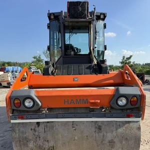 <span class=keywords><strong>Rodillo</strong></span> Compactador de Doble Tambor HAMM HD128 Usado de Alta Calidad con Ruedas de Acero Doble y Accionamiento Totalmente Hidráulico - Product Image 4