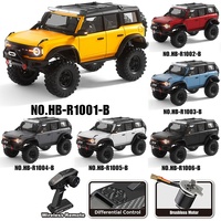 HB TOYS 1/10 Bronco 4WD RC Rock Crawler RTR avec moteur brushless Hobbywing, blocage de différentiel, télécommande proportionnelle DumboRC 2.4G, NEUF R1011