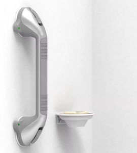 <strong>Suction</strong> Shower <strong>Grab</strong> Bar Installation Steady Handle 17 Inch <strong>Grab</strong> <strong>Rails</strong> Handrail Handicap Safety <strong>Grab</strong> Bar <strong>Rails</strong> for Bathtub - Product Image 4
