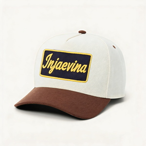 Gorra de Béisbol Deportiva de 5 Paneles y 2 Tonos, Personalizada con Logotipo Bordado, Diseño Personalizado OEM de Alta Calidad, Gorra Snapback para Hombre, Estilo Hip Hop - Product Image 2