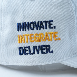 Gorra Deportiva Bordada al por Mayor de 6 Paneles, Gorra Estructurada Ajustable de 6 Paneles Tipo Dad Hat, Gorra de Béisbol de Moda con Logotipo Bordado en Algodón - Product Image 6