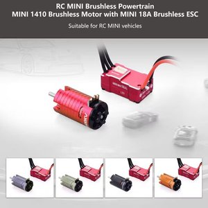 มอเตอร์ DC แบบไร้แปรงถ่านขนาดเล็กพร้อมเซ็นเซอร์ ESC Combo 9500kv 60000rpm สำหรับรถบังคับวิทยุแบบปีกตรึง  รับน้ำหนักมาก มัลติโรเตอร์ขนาดใหญ่ FPV อุตสาหกรรม UAV - Product Image 5