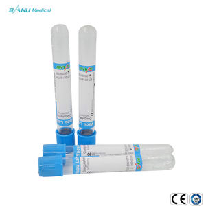 Disposable OEM Brand SANLI Medical <strong>Blood</strong> <strong>Collection</strong> 2ml Sodium Citrate <strong>Tube</strong> Blue Color Coagulation <strong>Tube</strong> 3.2% 3.8% - Product Image 1