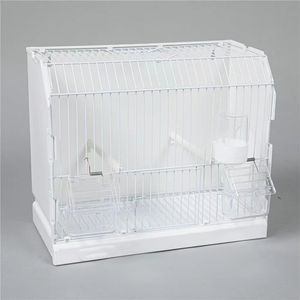 Yüksek kaliteli Metal çelik kuş kafesi toptan ekran paletler papağan kanarya kuşlar için iyi - Product Image 3