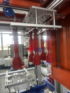 Top loader trường hợp hệ thống đóng gói trường hợp hộp erector niêm phong Taping trường hợp máy đóng gói cho sữa chua nước giải khát - Product Image 3